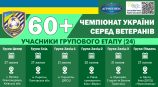 На старті – найстарші! 24 команди беруть участь в Чемпіонаті України 60+