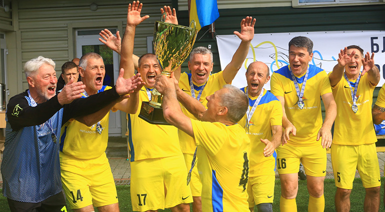 У ЖИТОМИРІ «КОРЖІ-СИРАЇ» ЗДОБУЛИ ЧЕМПІОНСЬКИЙ ТИТУЛ 60+