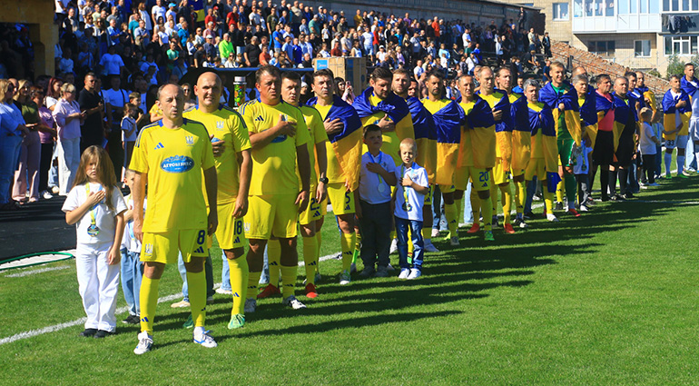 ЗБІРНА УКРАЇНИ – ЗБІРНА ЛУБЕНЩИНИ – 7:2